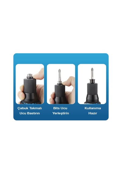 6mm. 1700 Rpm Shut-off Düz Havalı Tornavida