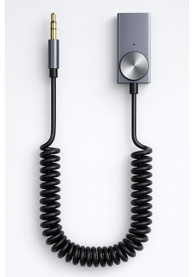 Aux Bluetooth 5.0 Alıcı Adaptör Mikrofonlu Usb Beslemeli Araç Ve Ev Tipi Ses Sistemlerine Uyuml