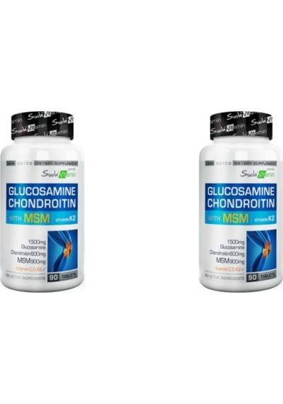 Glucosamine Chondroitin With Msm Vitamin K2 90 Tablet 2 Adet