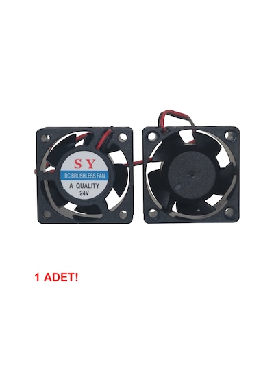 Dc 24v Fan 40x40mm 0.1a 6000 Rpm 4x4cm Soğutucu Kuluçka Ekran Kartı Cooler Peltier Printer Pc Cpu