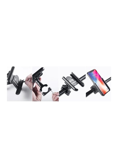 Doğa Bisiklet/scooter Telefon Tutucu Alüminyum Çok Renkli