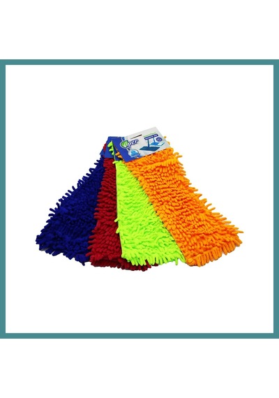 Trendexa Mikrofiber Mop Yedek Başlık 40cm Mac Çok Renkli