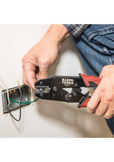Klein Tools Alet Cırcırlı Yalıtımlı Terminal Sıkma Aleti 10 Ila 2