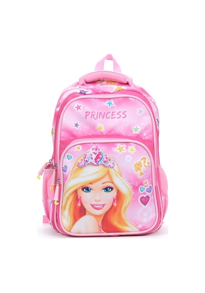 Soft Princess Barbie Okul Çantası + Beslenme + Kalemlik + Barbie Kız Çantası Atcık Çanta