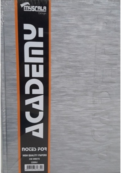Defter 240 Yaprak Ciltli 20x28 Sert Kapak Çizgili Özkan Metalik Bordo