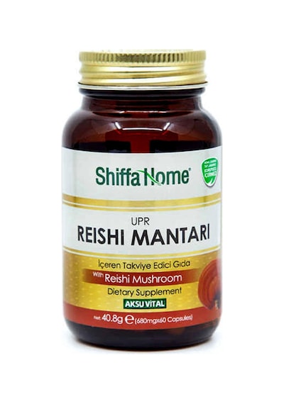 Aksuvital Shiffa Home Upr (Reishi ) 680 MG 60 Kap x 2 Adet
