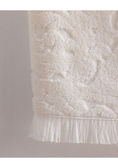 Pavot %100 Pamuk Banyo Havlusu - Ekru - 70x140 Cm 8684427296943