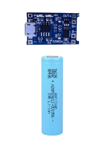 1 Adet Aspilsan Li-ion Ve Tp4056 Micro Usb Korumalı 18650 Pil Şarj Devresi