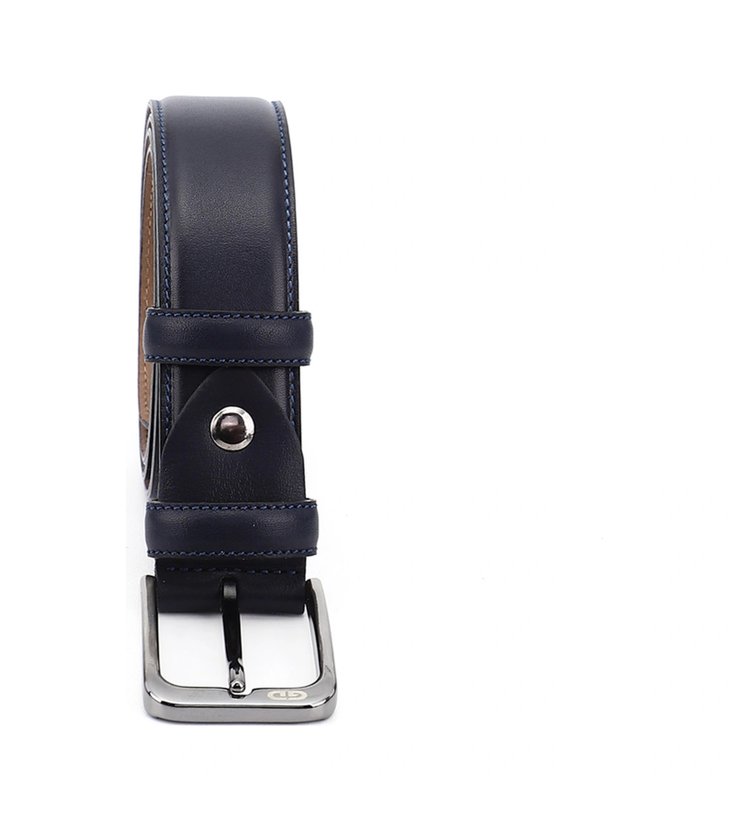 Gönderi(R) Gönderi R Erkek Lacivert Antik Hakiki Deri 3,5 Cm Klasik Kemer Ddmk32413451 Lacivert