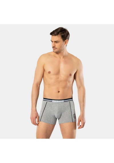 Cacharel Erkek 2'li Baskili Boxer 1323/siyah-gri Siyah - Gri
