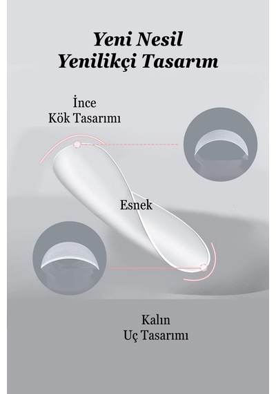 500 Adet Uzun Stiletto Yeni Nesil Jel Destekli Törpülenmiş Takma Tırnak Uzun Stıletto