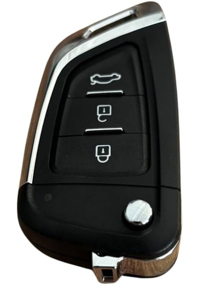 Autohan Keys Universal Bmw Tipi Kumanda Kabı, 3 Buton, Flip Anahtar Kasası