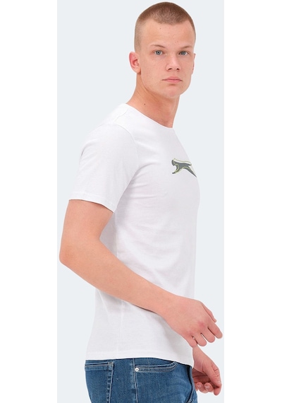Slazenger VEDRAN KTN Erkek  Beyaz Tişört