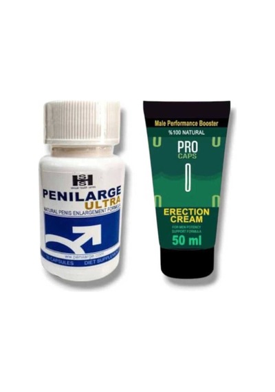 Penilarge Ultra Natural Engarlement 30'lu Pro Caps Erkeklere Özel Krem 50 Ml