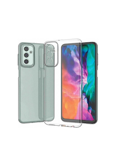 FitCase Samsung Galaxy Uyumlu A04s Kılıf Kamera Korumalı Silikon Şeffaf Arka Kapak