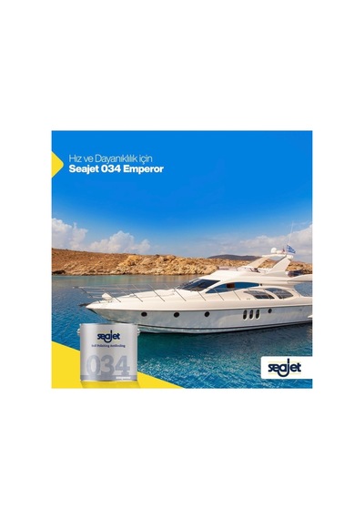 034 Emperor Çift Sezonluk Zehirli Boya Siyah 5 Lt