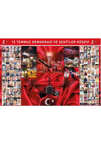 15 Temmuz Köşesi Demokrasi Şehitleri Görseli