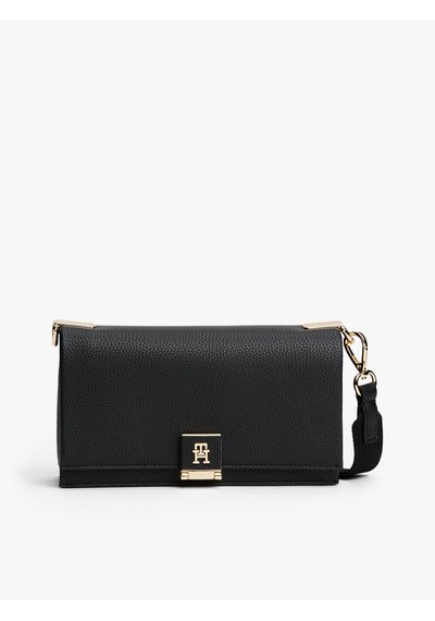 Tommy Hilfiger Th Her Mını Crossover Kadın Siyah Çanta - Aw0aw17949 Siyah