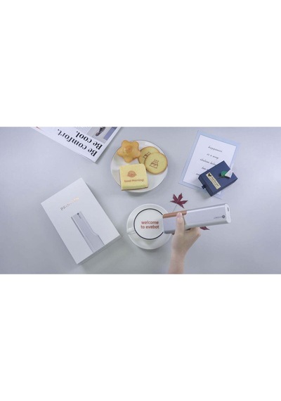 Printpen Pasta Kahve Kağıt Her Yüzeyde Logo Metinler Yazıcı Kalem