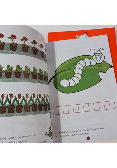 5+ Yaş Matematik + Görsel Alğı 2 Kitap Birlikte