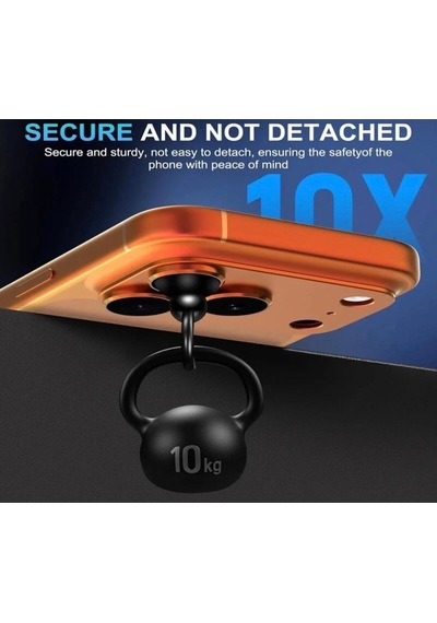 Apple Uyumlu iPhone 17 Pro Metal Koruyucu Lens Çerçeveli Lens Kozmik Turuncu