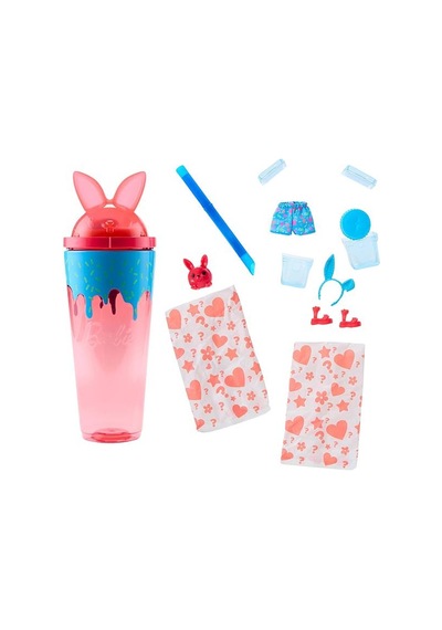 Barbie Pop Reveal Shake Serisi Turuncu Tavşan Jcn87