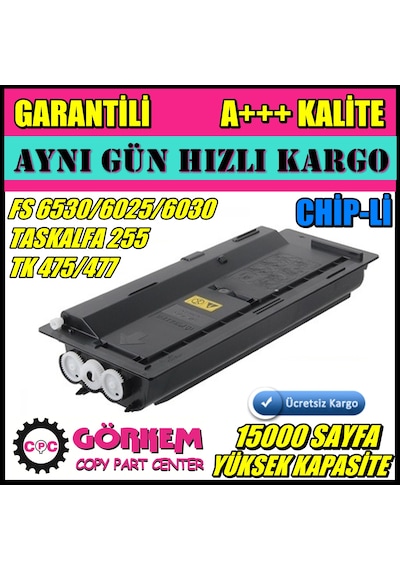 Kyocera Fs6530 / Fs6530Mfp Uyumlu Toner (Tk475)