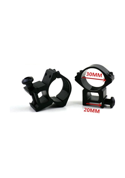 Özel Seri Silah Parçası Hobi Ekipmanı Tepki -30mm /25.4mm Dürbün Bağlama Aparat
