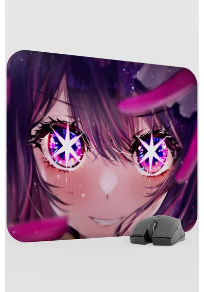 Oshi No Ko Anime V2 - 48x40 Xl Gaming Kauçuk Kaymaz Taban Mouse Pad Fare Altlığı