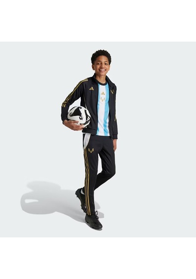Black Adidas Çocuk Futbol Eşofman Üstü Messi Jkt Y Iz2992 001