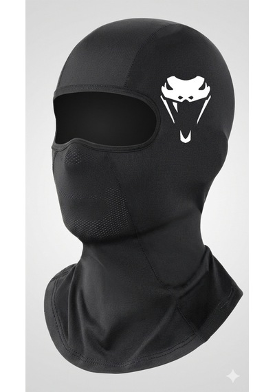 Flex Premium Reflektörlü Siyah Kar Maskesi Model 28 Balaklava Balaclava Motorsiklet Scooter Bisiklet Spor