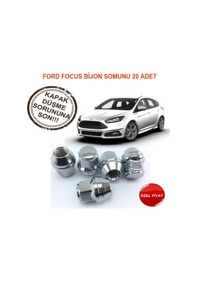Yeni Ford Focus Bijon Somunu 20 Adet
