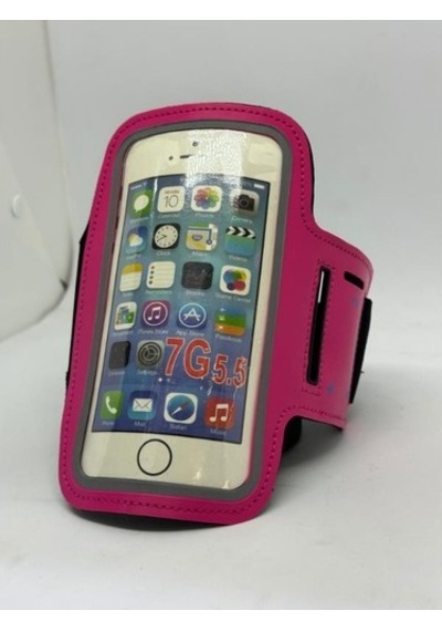 Pembe Apple iPhone Uyumlu 12 iPhone 13 Kol Bandı Spor İçin Telefon Kılıf 13.5 Cm 7 Cm Telefon Kılıfı