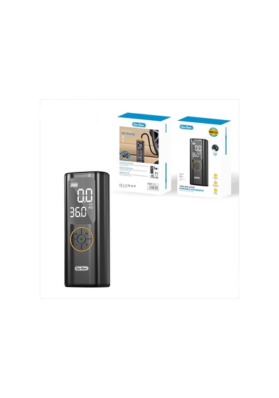 Go Des Gd-b638 Led Işıklı Araç Hava Kompresörü Ve Powerbank Özellikli 12v Siyah Siyah