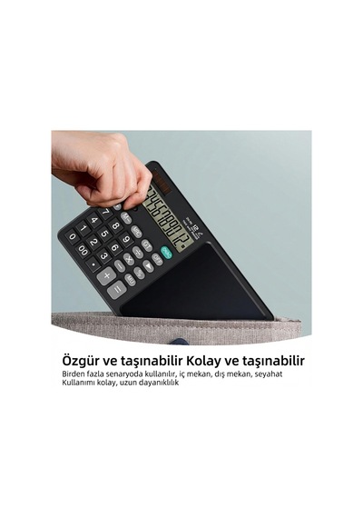 Lcd Yazı Ekranlı Hesap Makinesi Çok Renkli