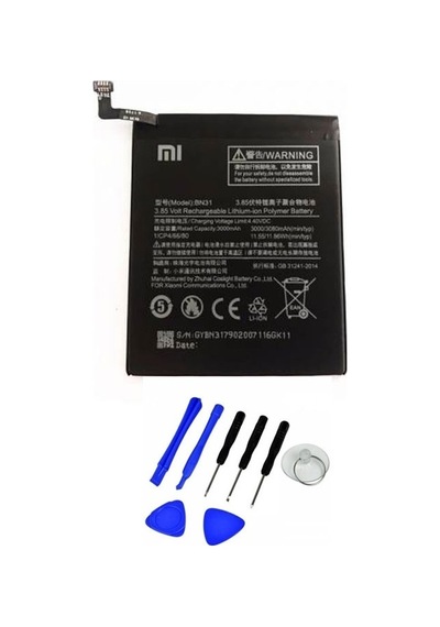Xiaomi Redmi Note 5A (BN31) Batarya Pil + Tamir Seti
