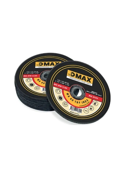 Dmax İnox Kesici Taş 115x1.0 X 22,2mm