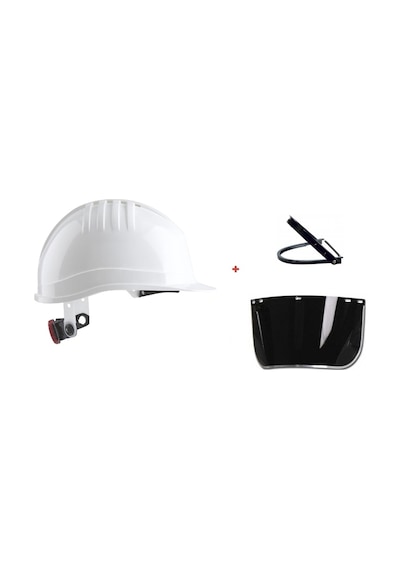 Beyaz Barete Monte Yüz Koruyucu Kaynak Siperliği Bbu Sc3000r + Essafe 1252-1220