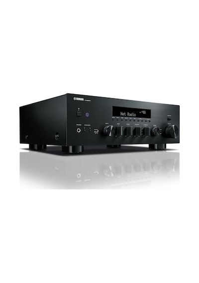 Yamaha R-N600A Musiccast Network Stereo Receiver Amfi Siyah