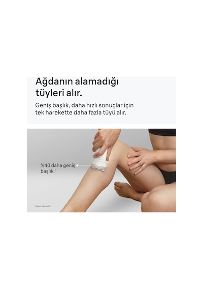 Braun Silk Épil 7 Epilatör, Islak Ve Kuru, Kalıcı Pürüzsüz Cilt, 7-041