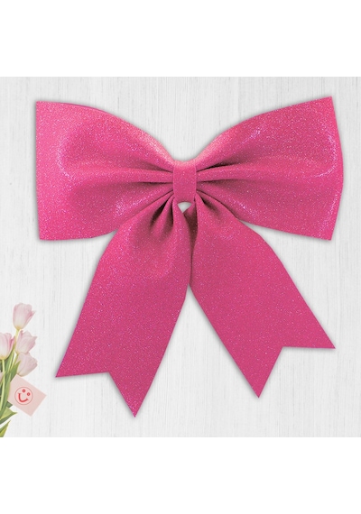 Simli Eva Fiyonk. 40 Cm X 33 Cm - Pembe