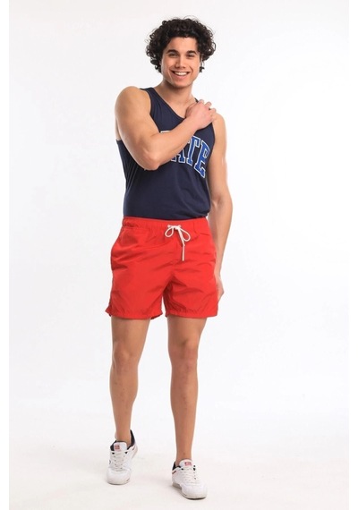 Superfly Swimshort Erkek Kırmızı Şort 21678-17 Siyah