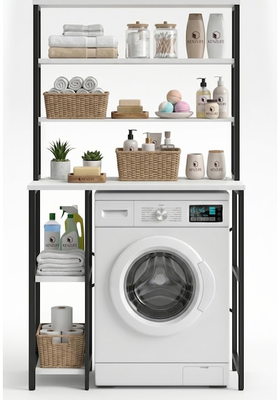 Kenzlife Çamaşır Kurutma Makinesi Dolabı Istranca Byzsyh 180 070 60 Mat Suntalam Metal Siyah Boya Kenzlife Çamaşır Kurutma Makinesi Dolabı Istranca Byzsyh 180 070 60 Mat Suntalam Metal Siyah Boya