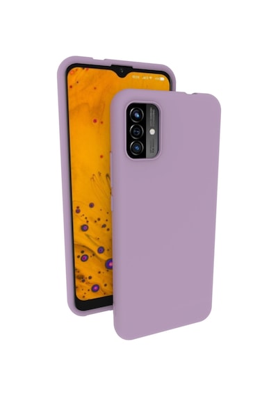 Reeder P13 Blue Max 128 Gb 2022 Kılıf Kamera Korumalı Silikon Rubber Arka Kapak Lila