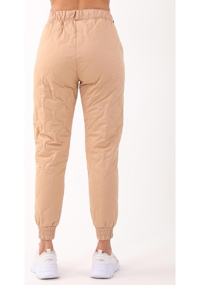 Maraton Sportswear Comfort Kadın Dönüşlü Paça Outdoor Bej Pantolon 21442-bej Bej