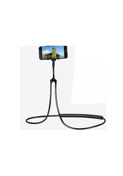 Akrobat Boyuna Asılan Portatif Tablet Telefon Tutucu Stand
