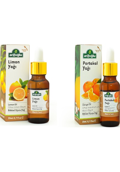 Arifoğlu Portakal Yağı 20 ML + Limon Yağı 20 ML