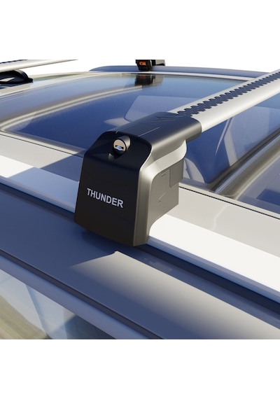 Toyota Sıenna Xl30 2011-2020 Trx1 Carrier Kilitli Ara Atkı Taşıyıcı Tavan Barı Gri