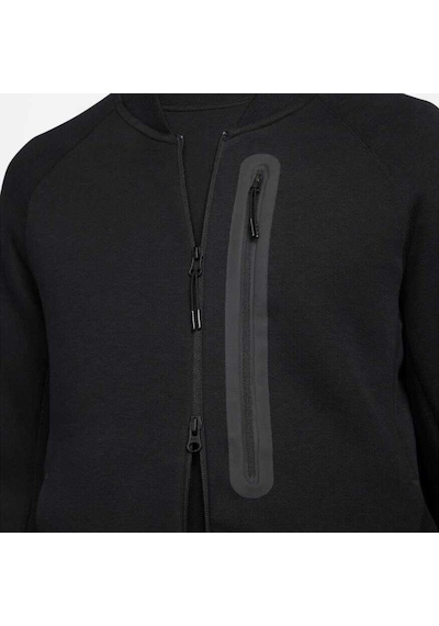 Nike Fb8008-010 Tech Fleece Klasik Bomber Ceket-7748 Siyah