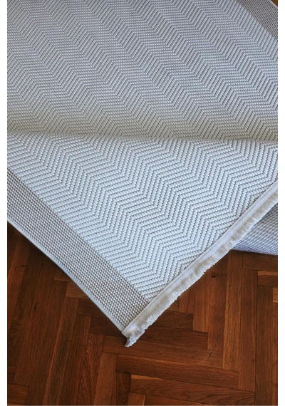Leiva Home Lara 01 Krem Bej Sisal İskandinav Modern Kaymaz Taban Yumuşak Özel Ölçü Salon Koridor Halısı 0038-krem/bej/gri